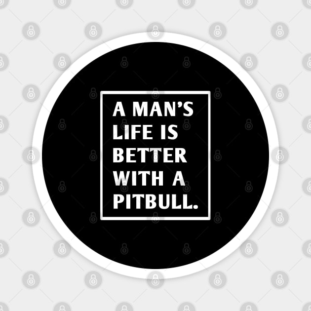 Pitbull Lover Magnet by BlackMeme94